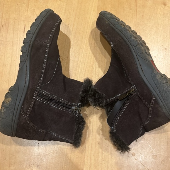 Khombu ankle fur lined boots 9.5 M - Picture 3 of 7